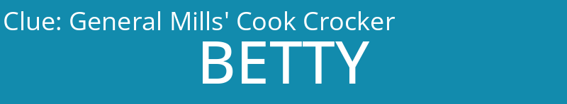 General Mills' Cook Crocker