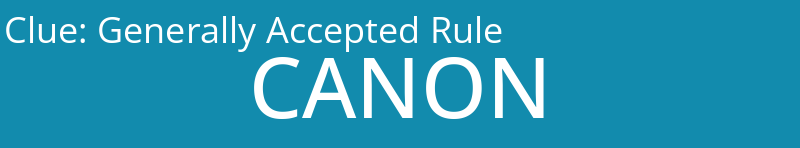 Generally Accepted Rule