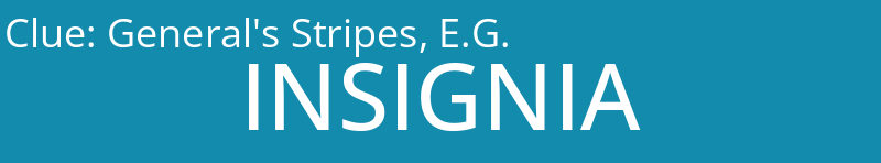 General's Stripes, E.G.