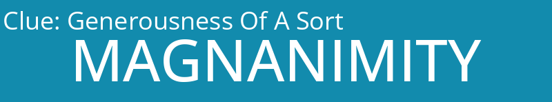 Generousness Of A Sort