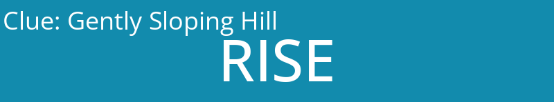 Gently Sloping Hill
