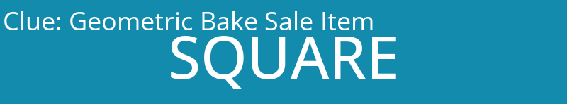 Geometric Bake Sale Item