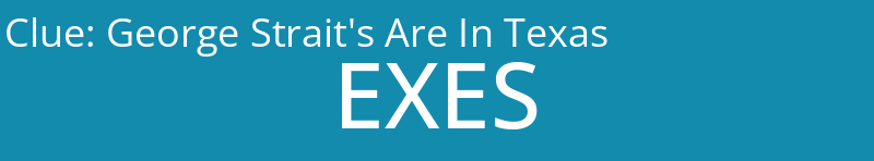 George Strait's Are In Texas