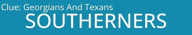 Georgians And Texans
