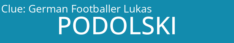 German Footballer Lukas