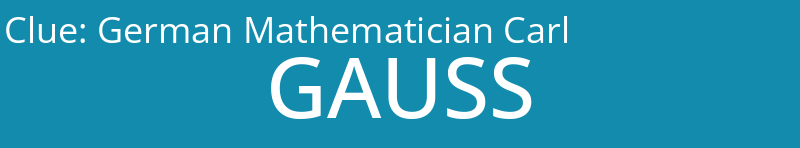 German Mathematician Carl