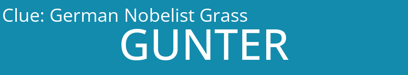 German Nobelist Grass
