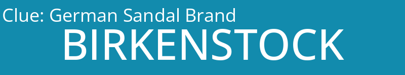 German Sandal Brand