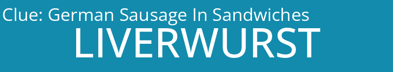 German Sausage In Sandwiches