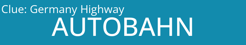 Germany Highway