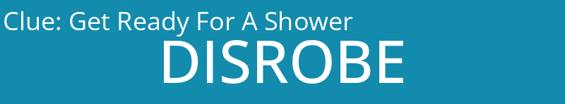 Get Ready For A Shower