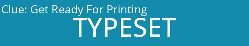 Get Ready For Printing