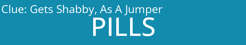 Gets Shabby, As A Jumper