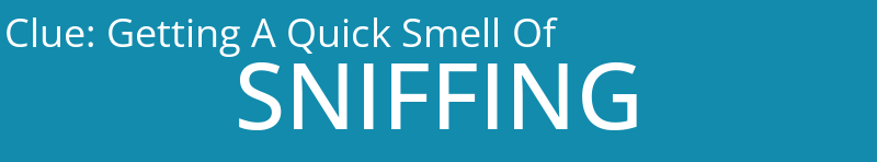 Getting A Quick Smell Of