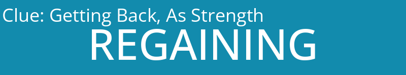 Getting Back, As Strength