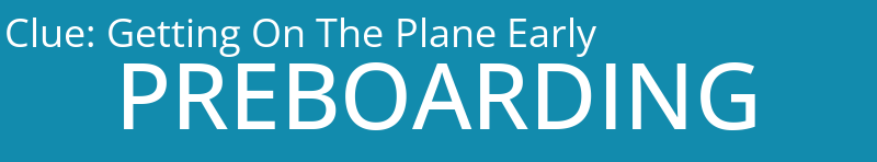 Getting On The Plane Early