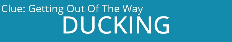 Getting Out Of The Way