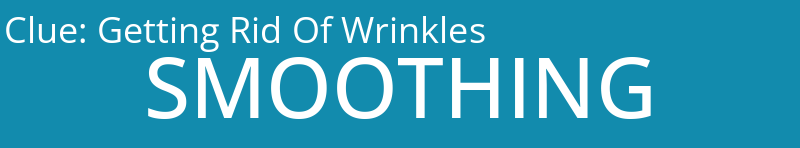 Getting Rid Of Wrinkles