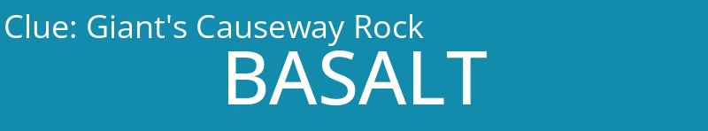 Giant's Causeway Rock