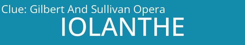 Gilbert And Sullivan Opera