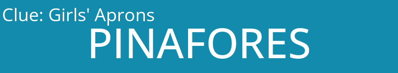 Girls' Aprons