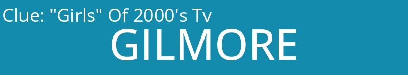 "Girls" Of 2000's Tv