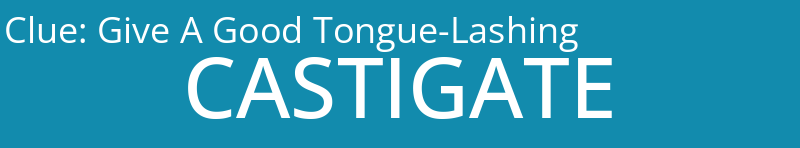 Give A Good Tongue-Lashing