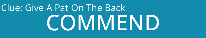 Give A Pat On The Back