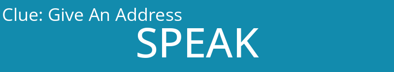 Give An Address