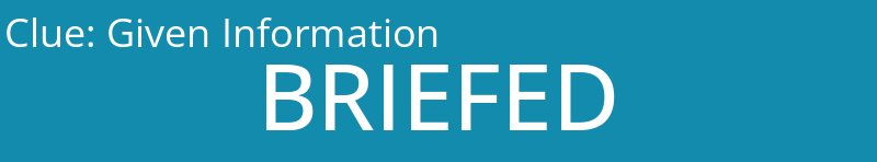 Given Information
