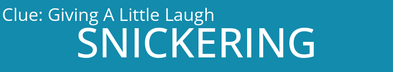 Giving A Little Laugh