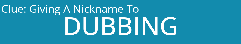 Giving A Nickname To