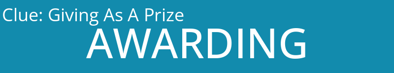 Giving As A Prize
