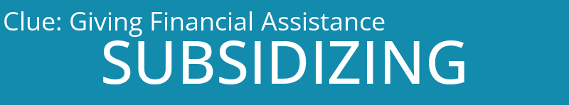 Giving Financial Assistance