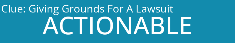 Giving Grounds For A Lawsuit