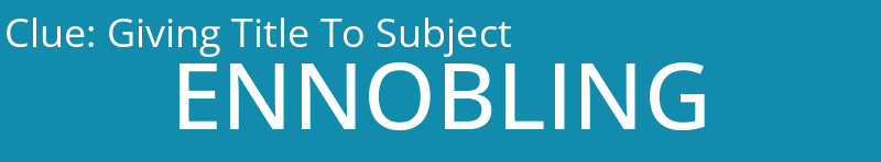 Giving Title To Subject