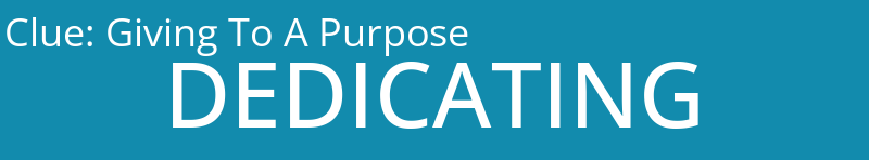 Giving To A Purpose