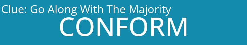 Go Along With The Majority