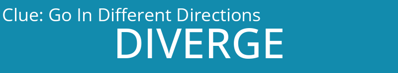 Go In Different Directions