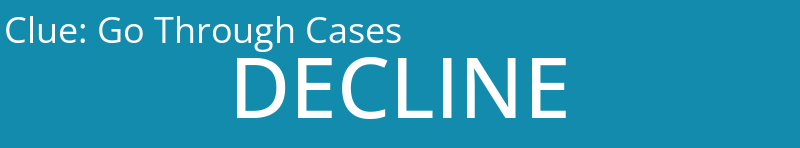 Go Through Cases