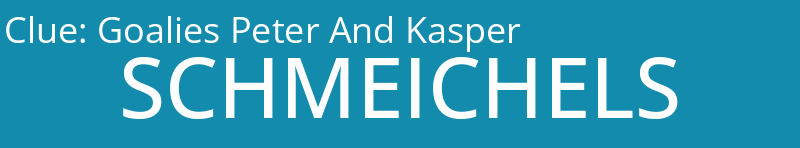 Goalies Peter And Kasper