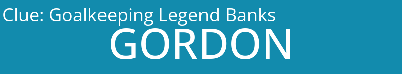 Goalkeeping Legend Banks