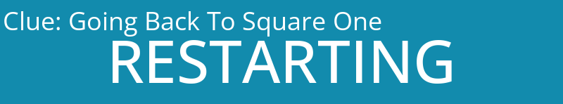 Going Back To Square One