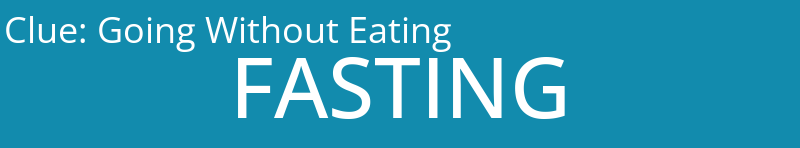Going Without Eating