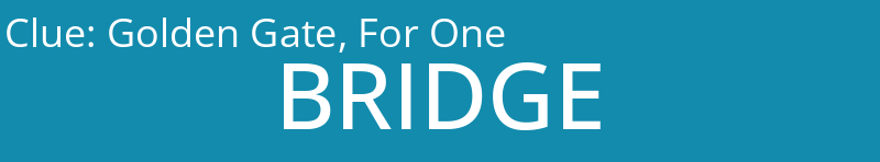 Golden Gate, For One