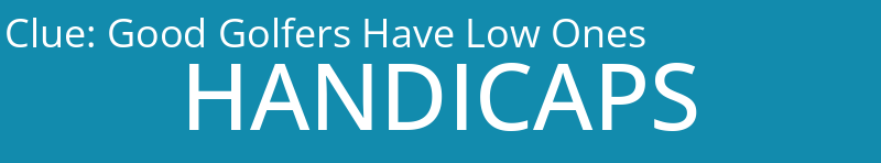 Good Golfers Have Low Ones