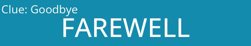Goodbye