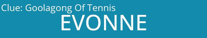Goolagong Of Tennis