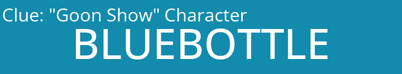 "Goon Show" Character