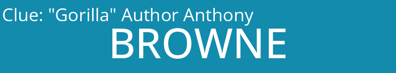 "Gorilla" Author Anthony